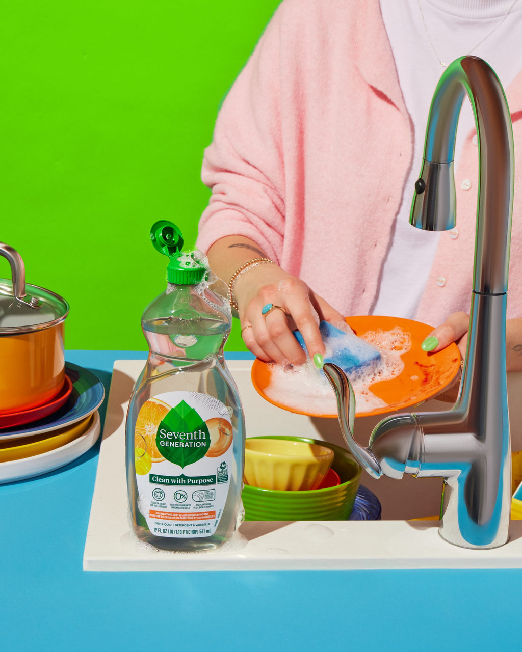 Dish Soap - Clementine Zest & Lemongrass