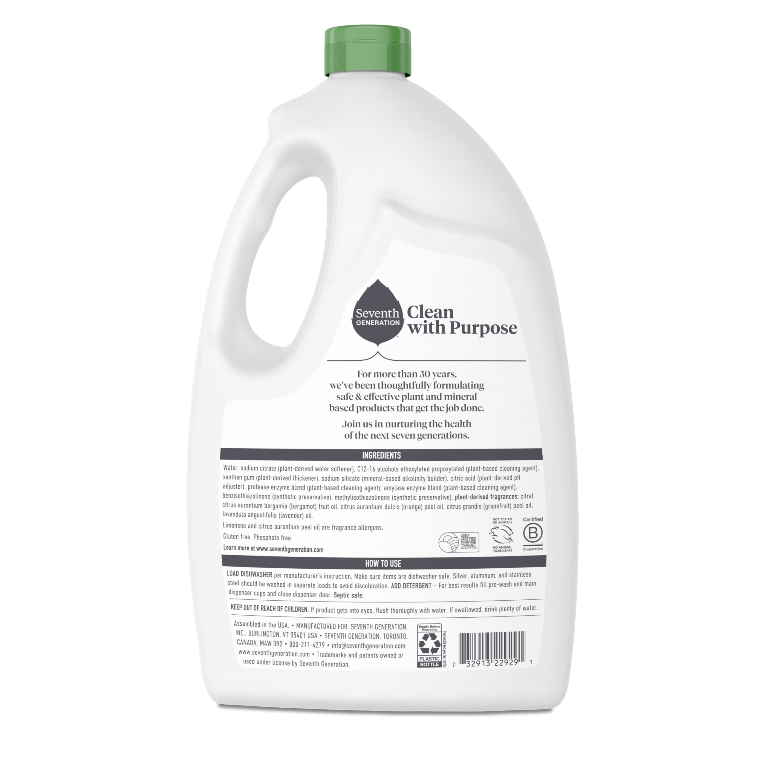 Power+™ Dishwasher Detergent Gel - Fresh Citrus