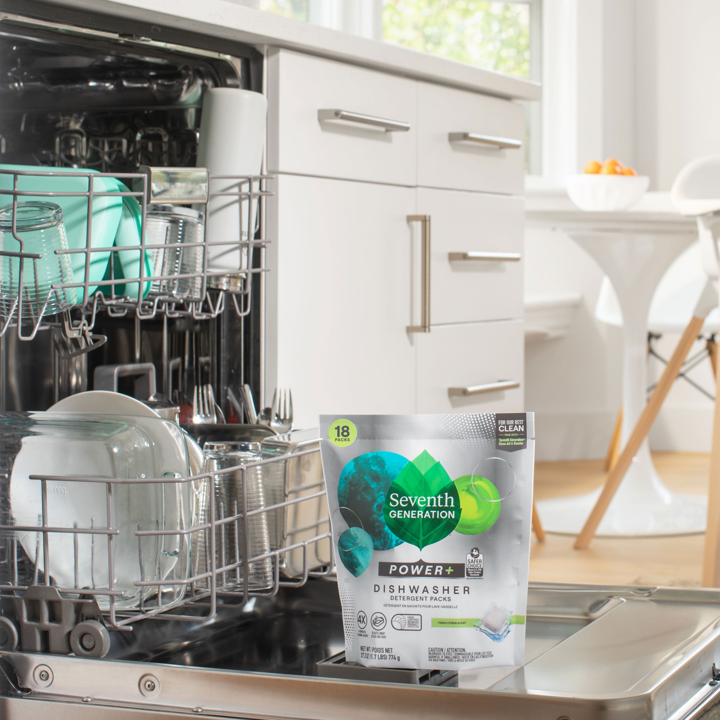 Power+™ Dishwasher Detergent Packs - Fresh Citrus