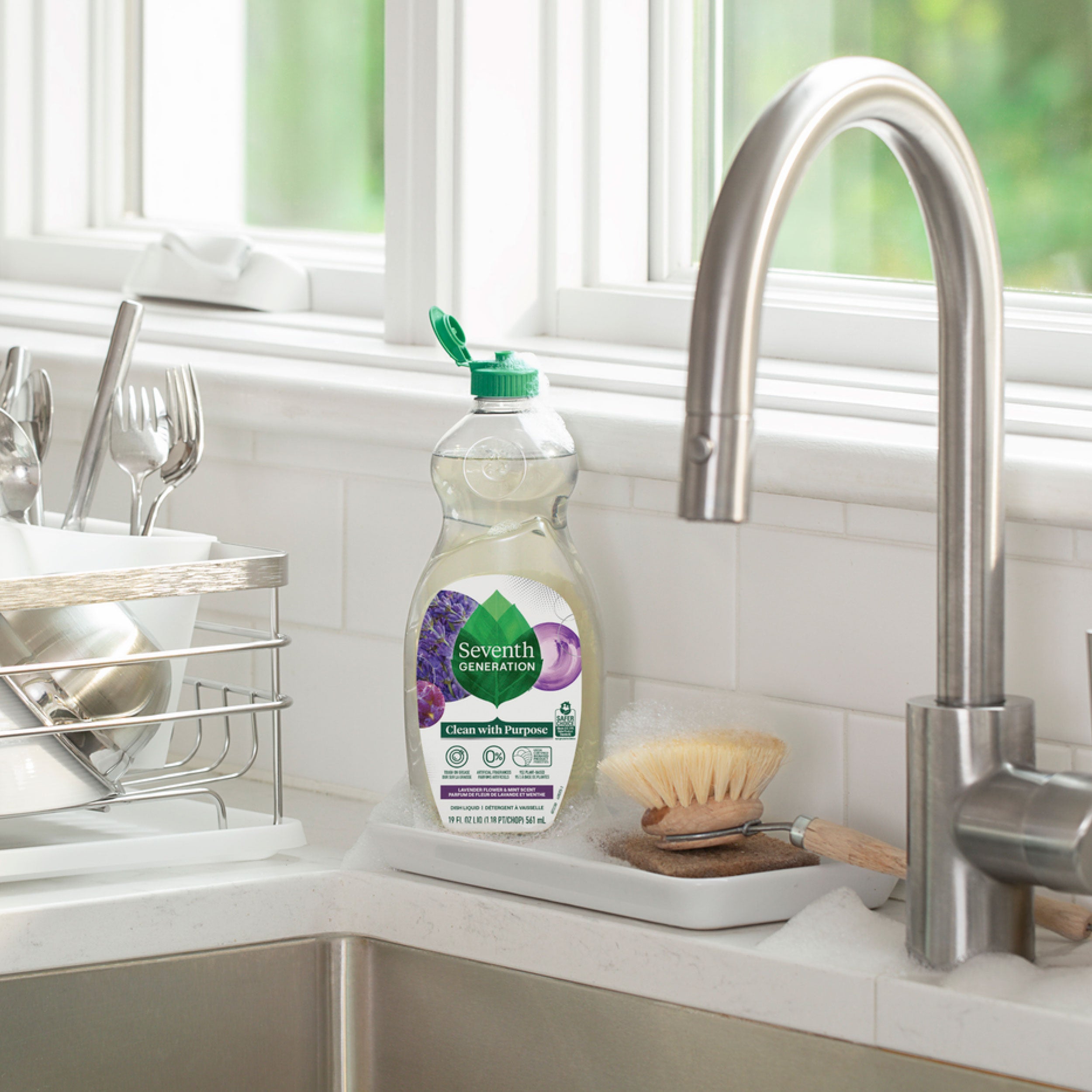 Dish Soap - Lavender Flower & Mint