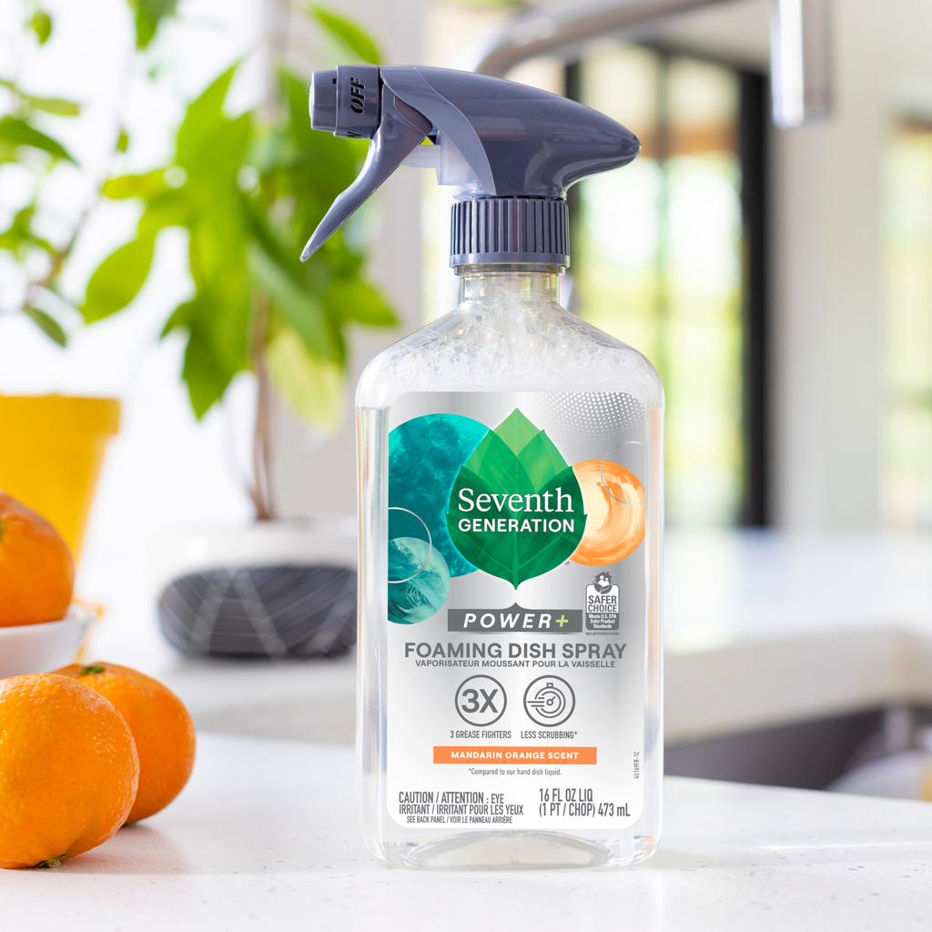 Foaming Dish Spray - Mandarin Orange