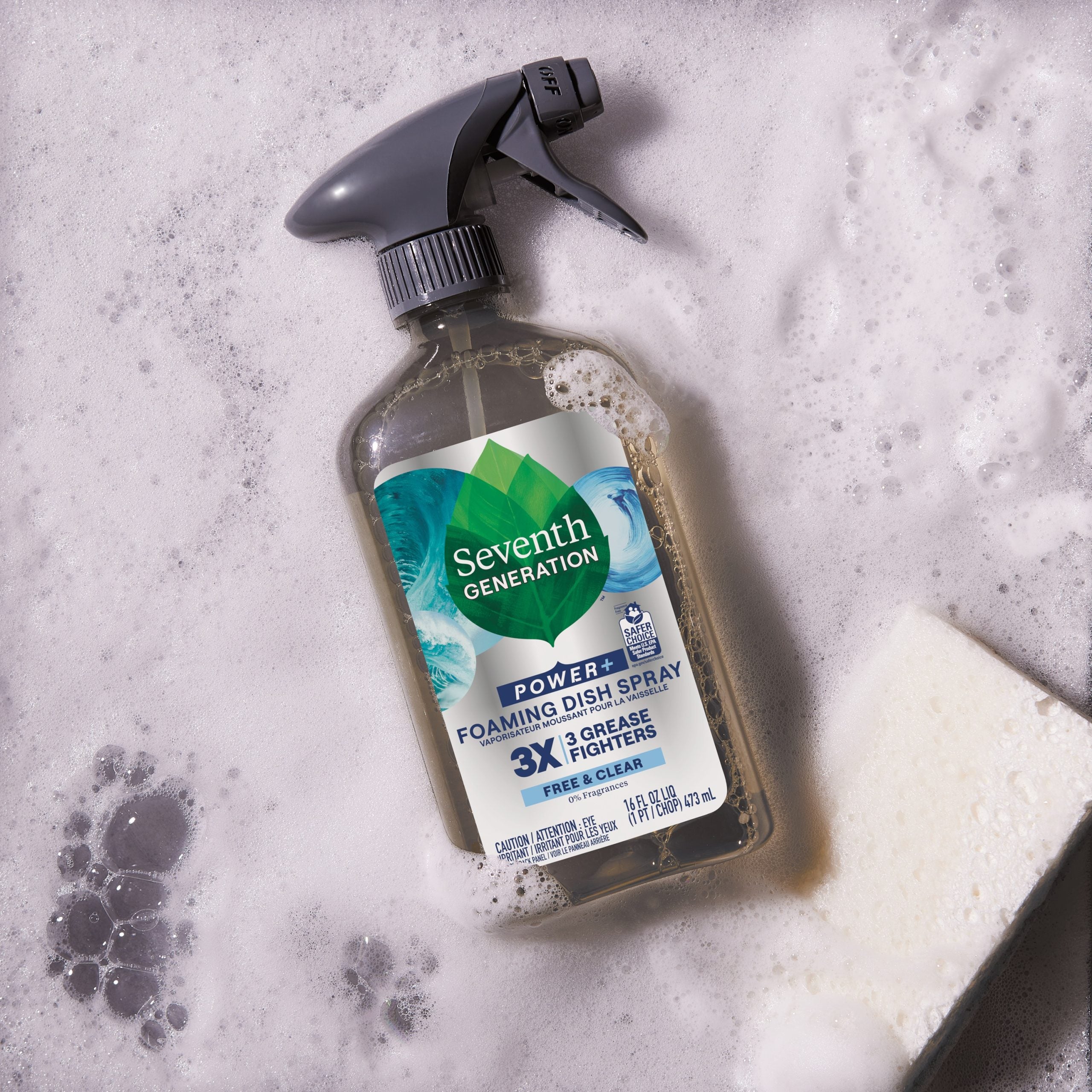 Foaming Dish Spray - Free & Clear
